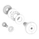 Komplet śrub do ostrza FELCO 834 (834/8)
