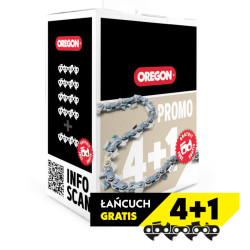 Zestaw 4+1 GRATIS - Łańcuch tnący Oregon PowerCut 73EXL072E - 72 ogniwa 3/8" 1,5mm