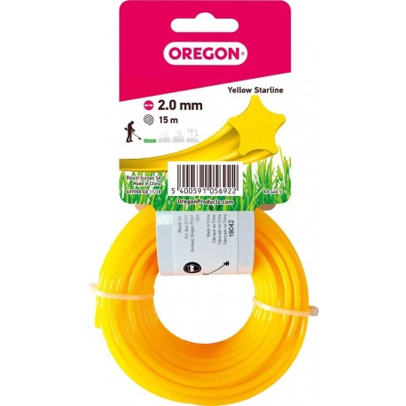 Żyłka gwiazdka 2,0 mm x 15 m (69-446-Y)
