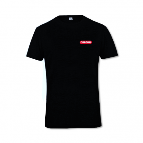 T-SHIRT czarny OREGON roz.XL (AD500-310XL)
